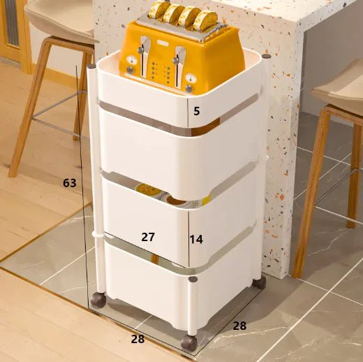 Rotating Snack Storage Rack - Catch Cards