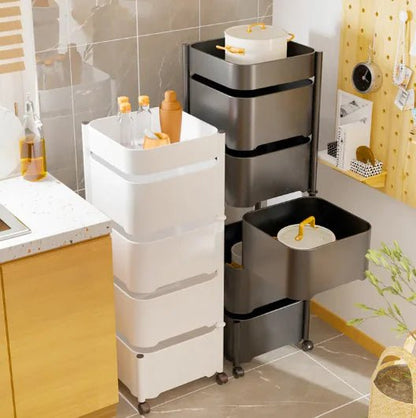 Rotating Snack Storage Rack - Catch Cards