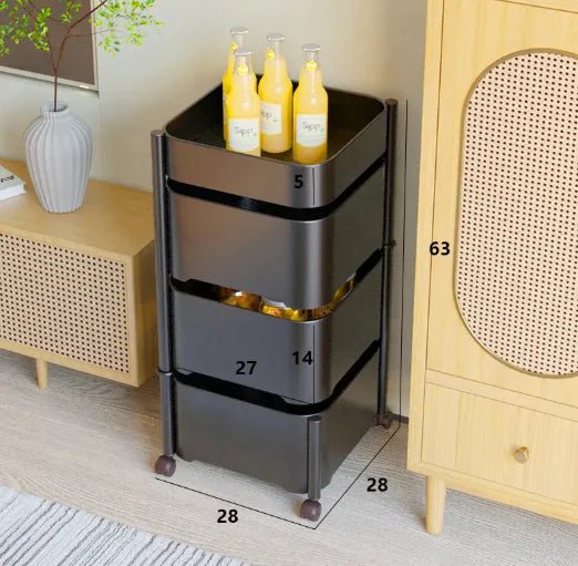 Rotating Snack Storage Rack - Catch Cards