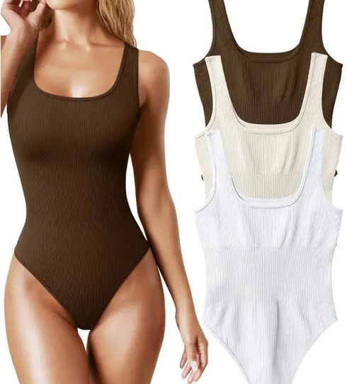 Women's Yoga Neck Sports Bodysuit WEM Support (www.WEM.support)