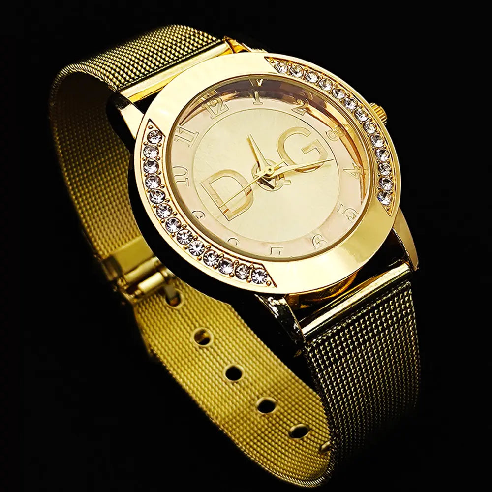 Casual Stainless Steel Ladies Watch WEM Support (www.WEM.support)