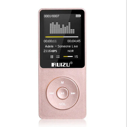 RuiZu X02 MP3 Voice Recorder and Portable Player - Catch Cards