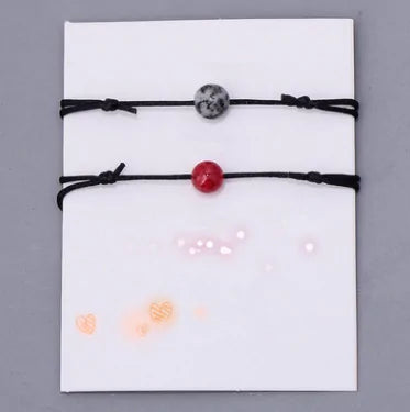 Natural Stone Bead Bracelet WEM Support (www.WEM.support)