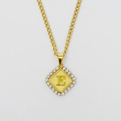 Aztec Delight Initial Necklace WEM Support (www.WEM.support)