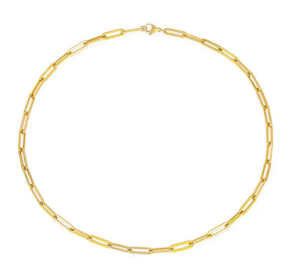 Paperclip Stainless Steel Necklace HejK.com