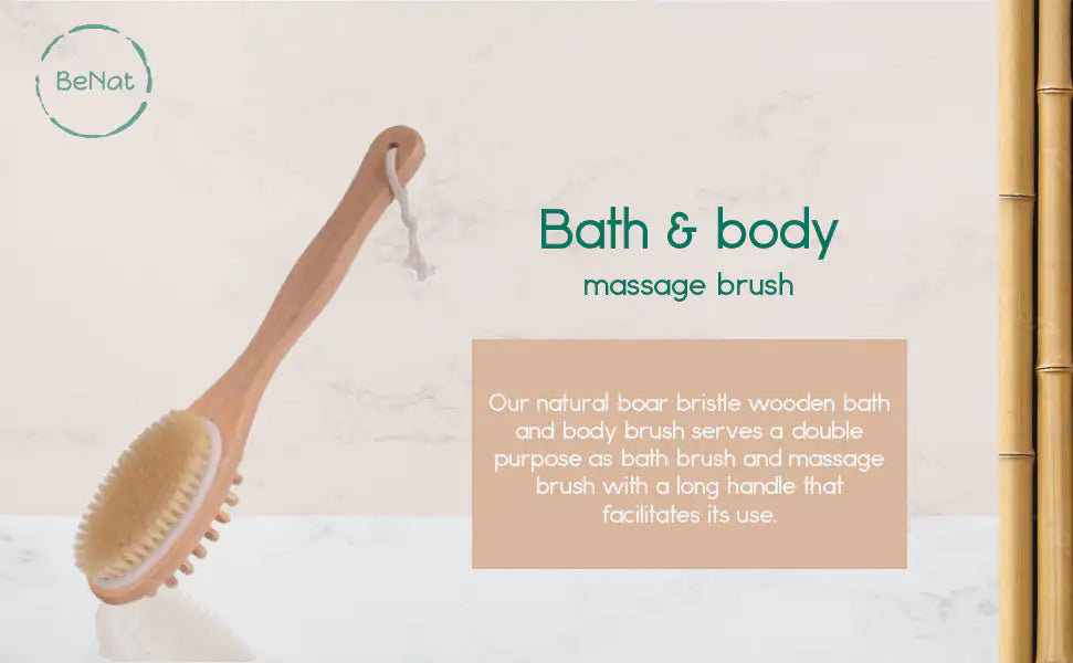 Bath & Body  Massage Brush WEM Support (www.WEM.support)