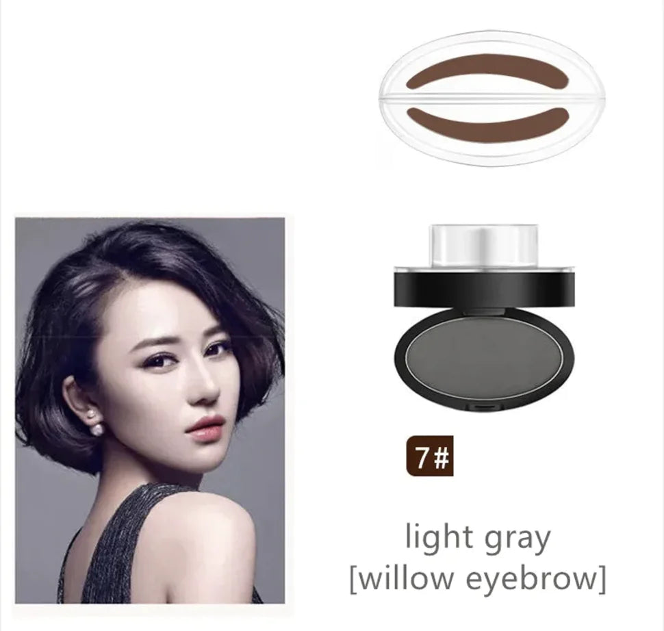 Waterproof Eyebrow Powder for Beginners - Sweat-resistant and Long-lasting WEM Support (www.WEM.support)