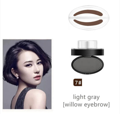 Waterproof Eyebrow Powder for Beginners - Sweat-resistant and Long-lasting WEM Support (www.WEM.support)
