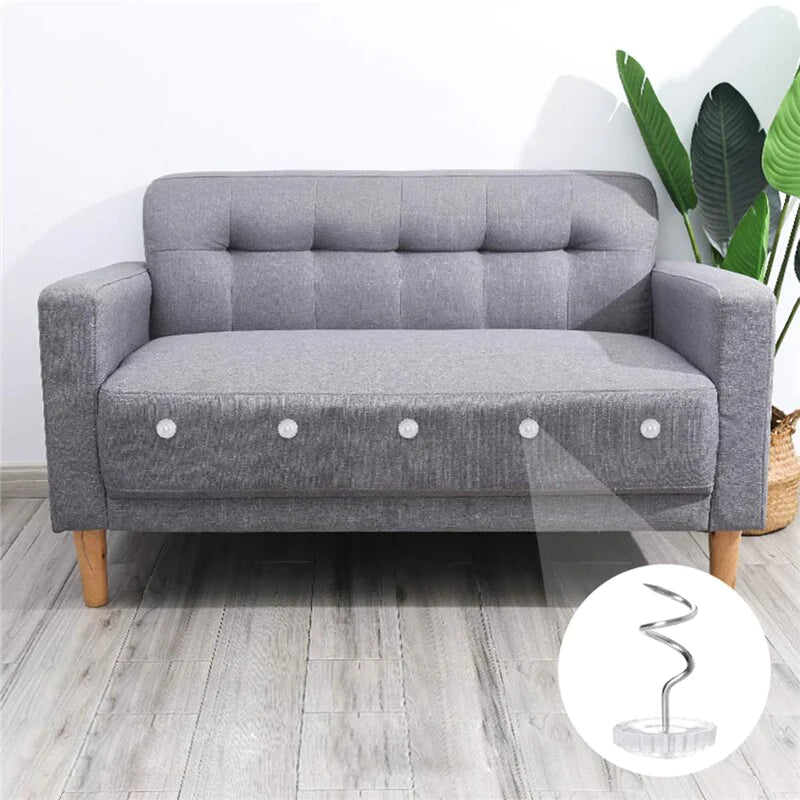 50 Pcs Upholstery Tacks Headliner Pins Clear Heads Twist Bed Fabric Sofa Chair WEM Support (www.WEM.support)