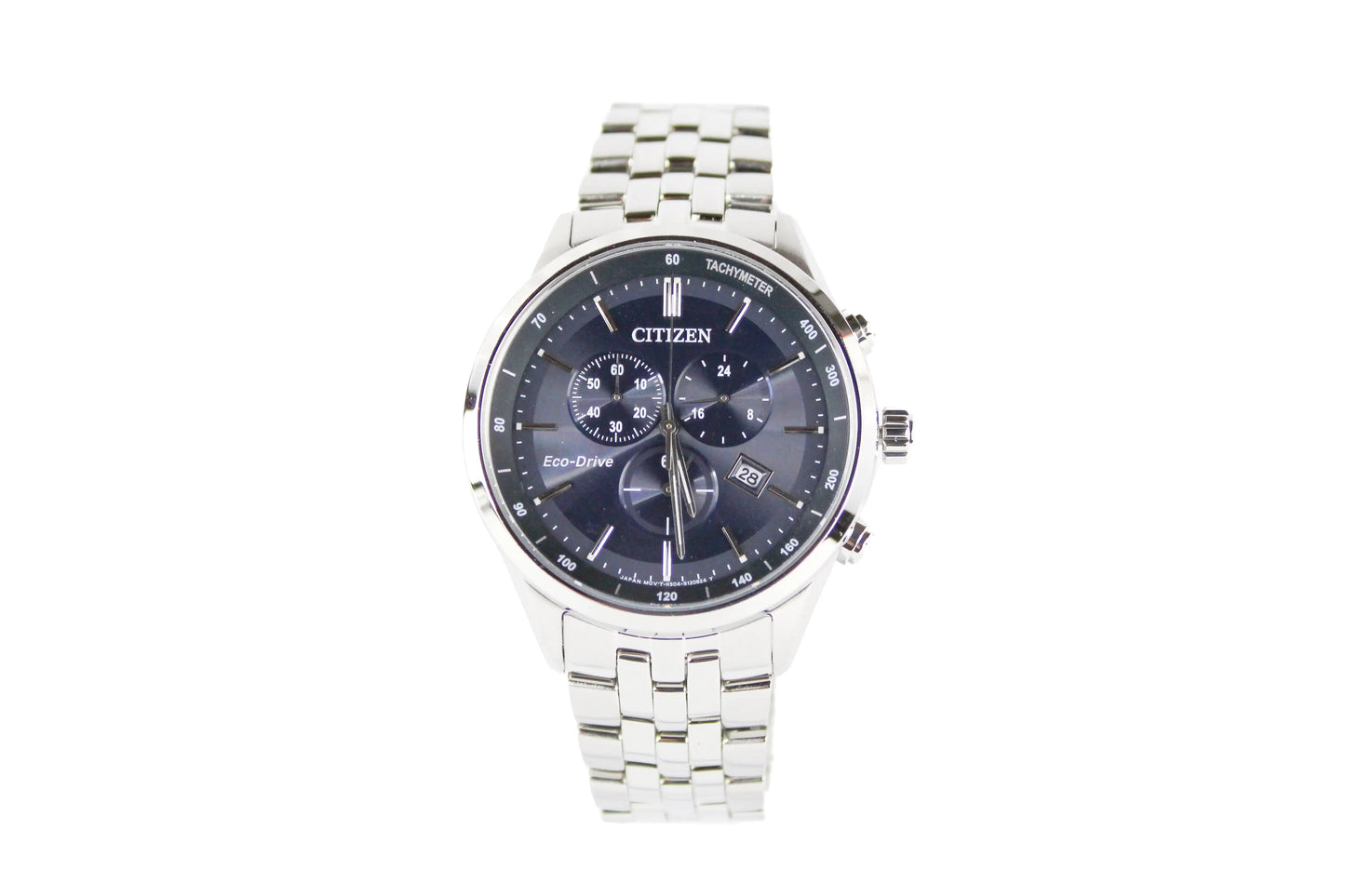 Citizen Sapphire Collection Eco-Drive Chronograph Blue Dial Watch WEM Support (www.WEM.support)
