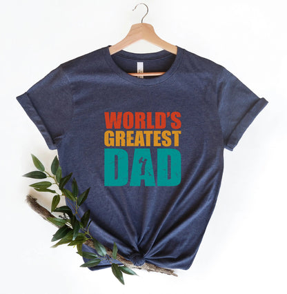World's Greatest Dad, Western Dad Shirt WEM Support (www.WEM.support)