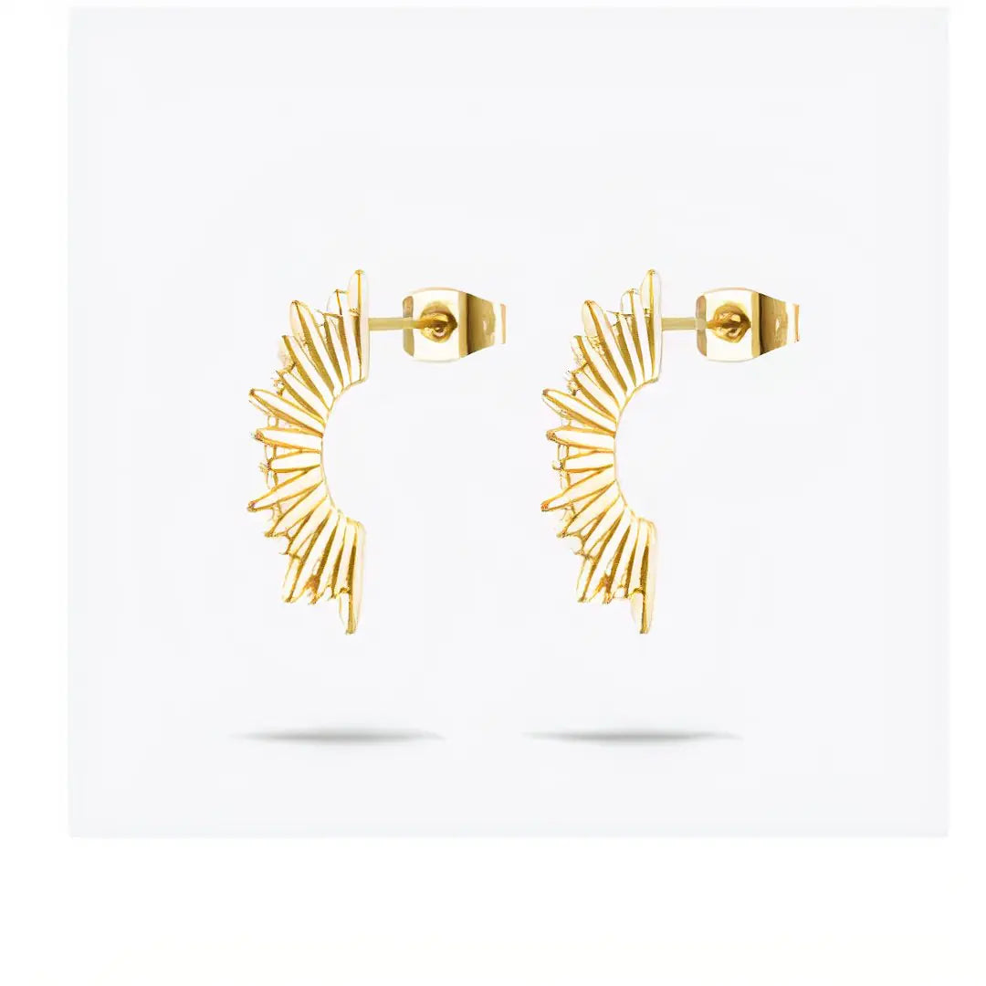 Spiky Earrings WEM Support (www.WEM.support)