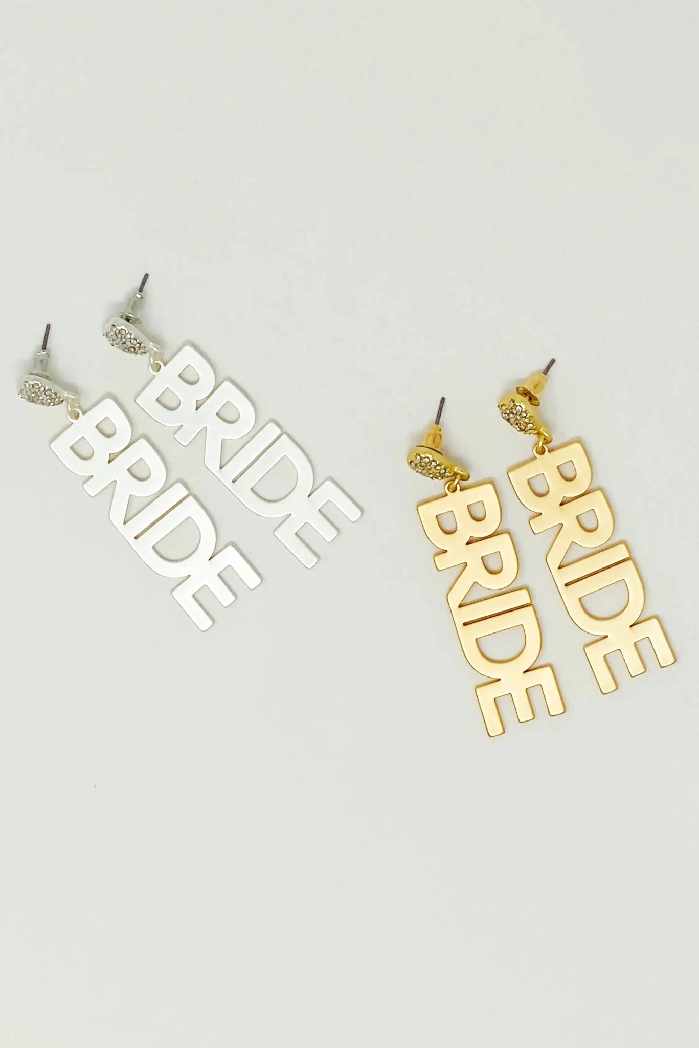 Say I Do Bride Earrings - Catch Cards