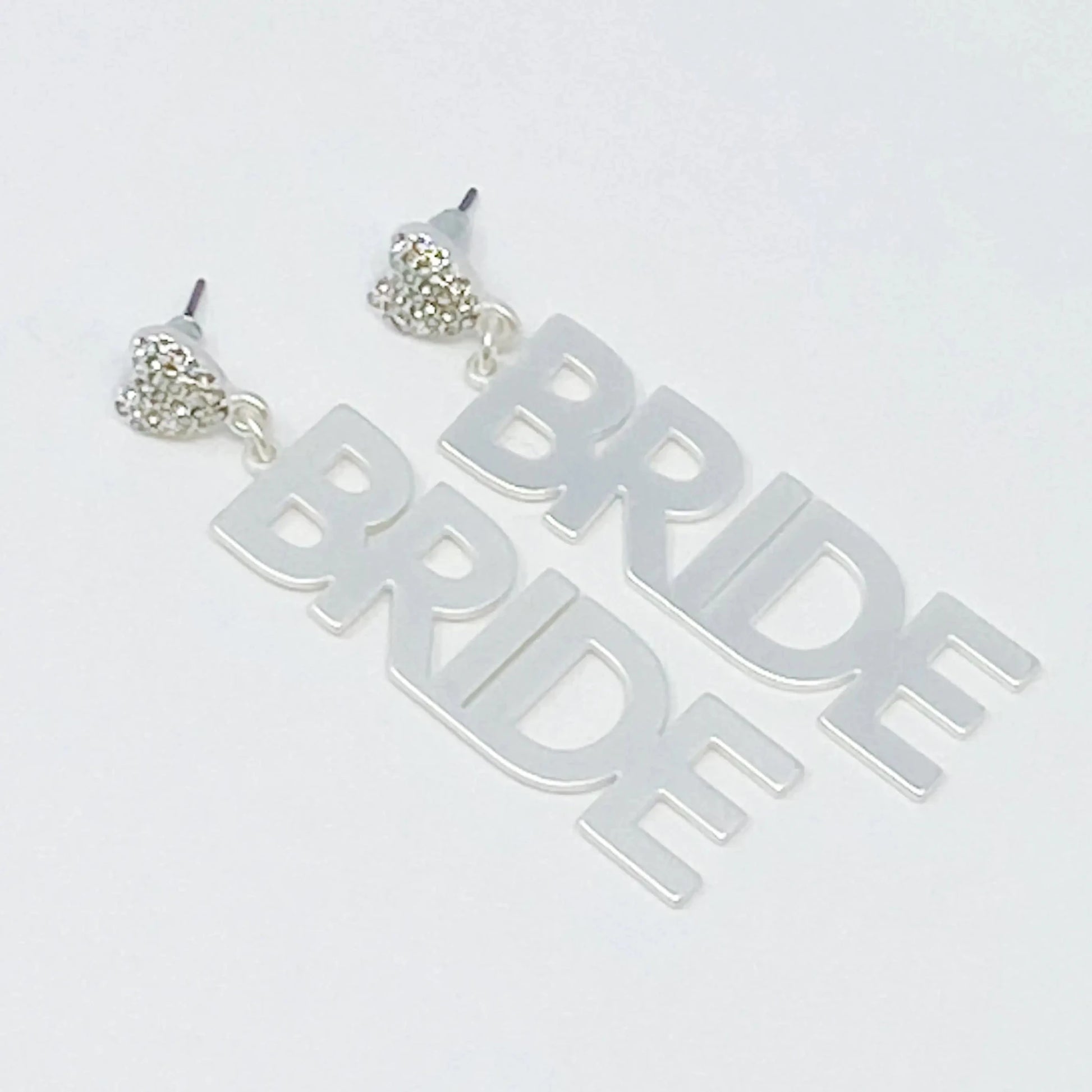 Say I Do Bride Earrings - Catch Cards