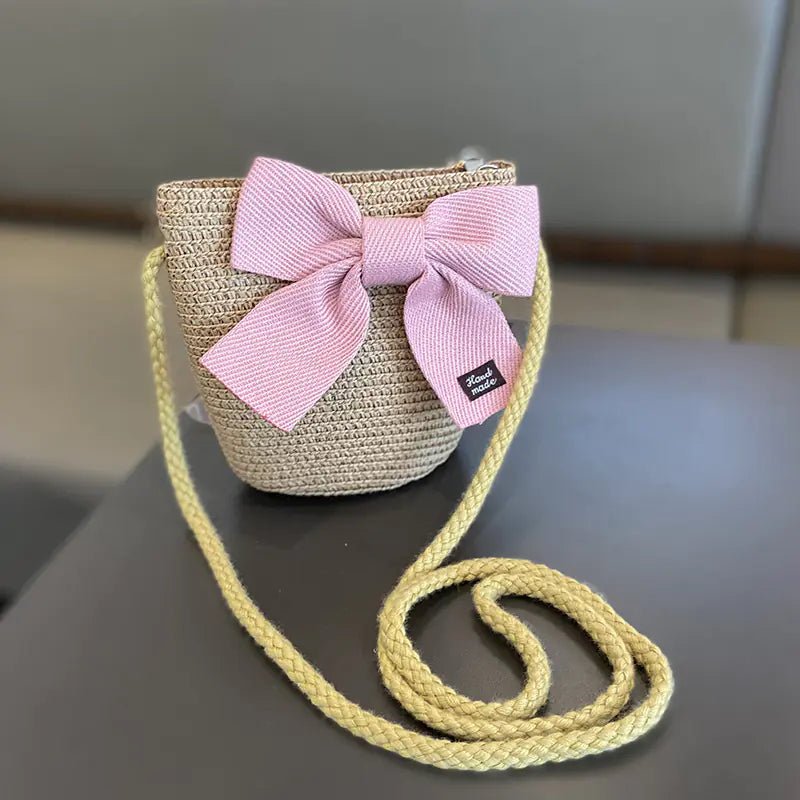 Set Sombrero y Bolso de Paja Niña Verano - Catch Cards