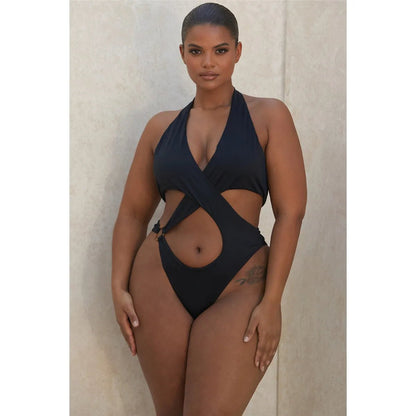 Sexy Slim One - Piece Swimsuit - Catch Cards
