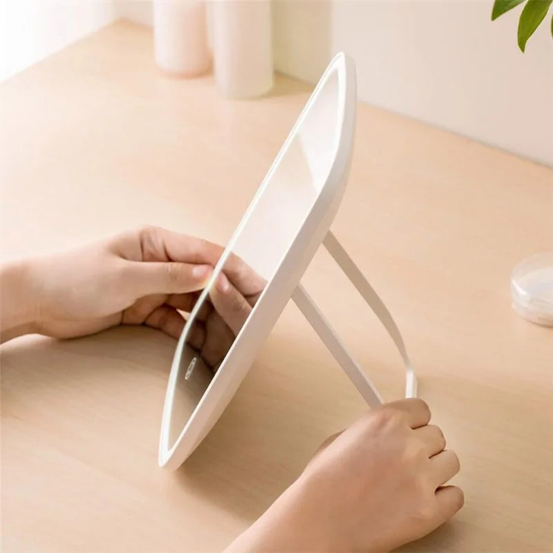 Intelligent Portable Makeup Mirror Desktop Led Light WEM Support (www.WEM.support)