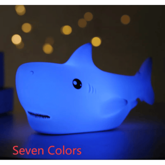 Shark Lamp Fashion Creative Marine Animal Night LED Light - Catch Cards