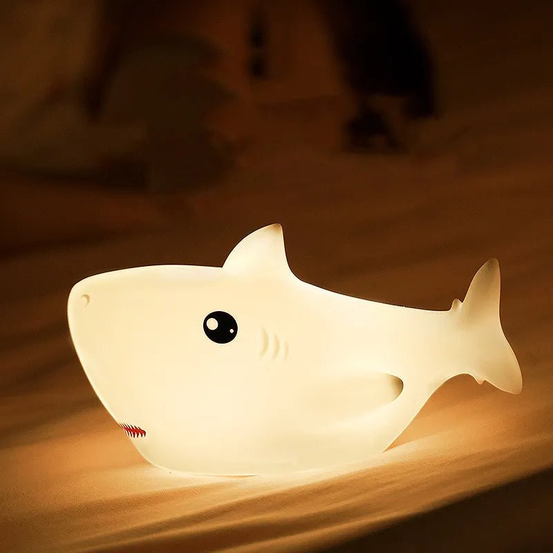 Shark Lamp Fashion Creative Marine Animal Night LED Light - Catch Cards