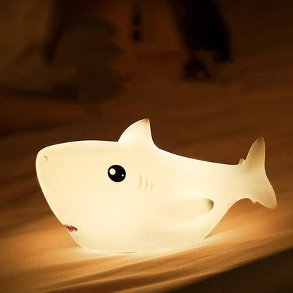 Shark Lamp Fashion Creative Marine Animal Night LED Light - Catch Cards