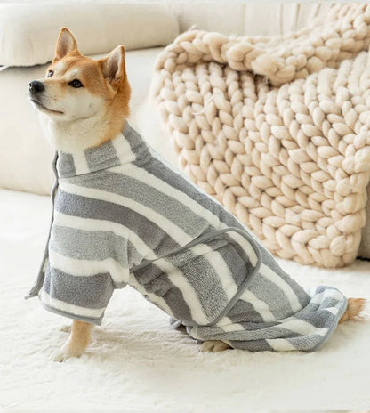 Shiba Inu Bathrobe - Catch Cards