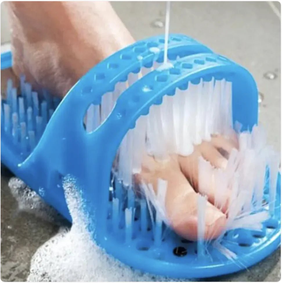 Shower Foot Scrubber Slippers - Catch Cards