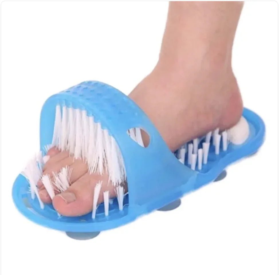 Shower Foot Scrubber Slippers - Catch Cards