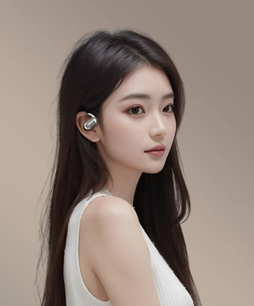 LED Display Bluetooth Ear-mounted Headset WEM Support (www.WEM.support)