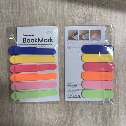 Silicone Simple Bookmark Holder Reading Tool - Catch Cards