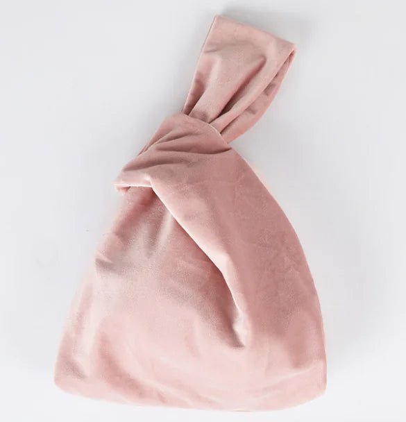 Silk Satin Knot Handbag - Catch Cards