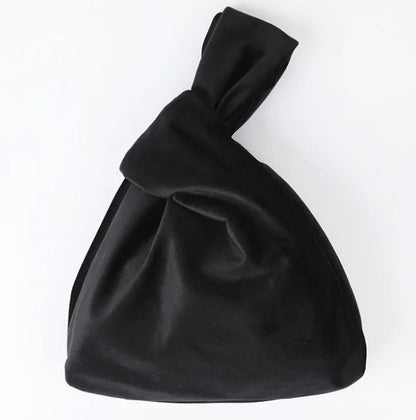 Silk Satin Knot Handbag - Catch Cards