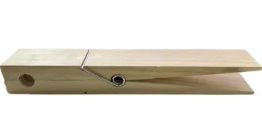 Simple Household Bathroom Wooden Towel Clip - Catch Cards