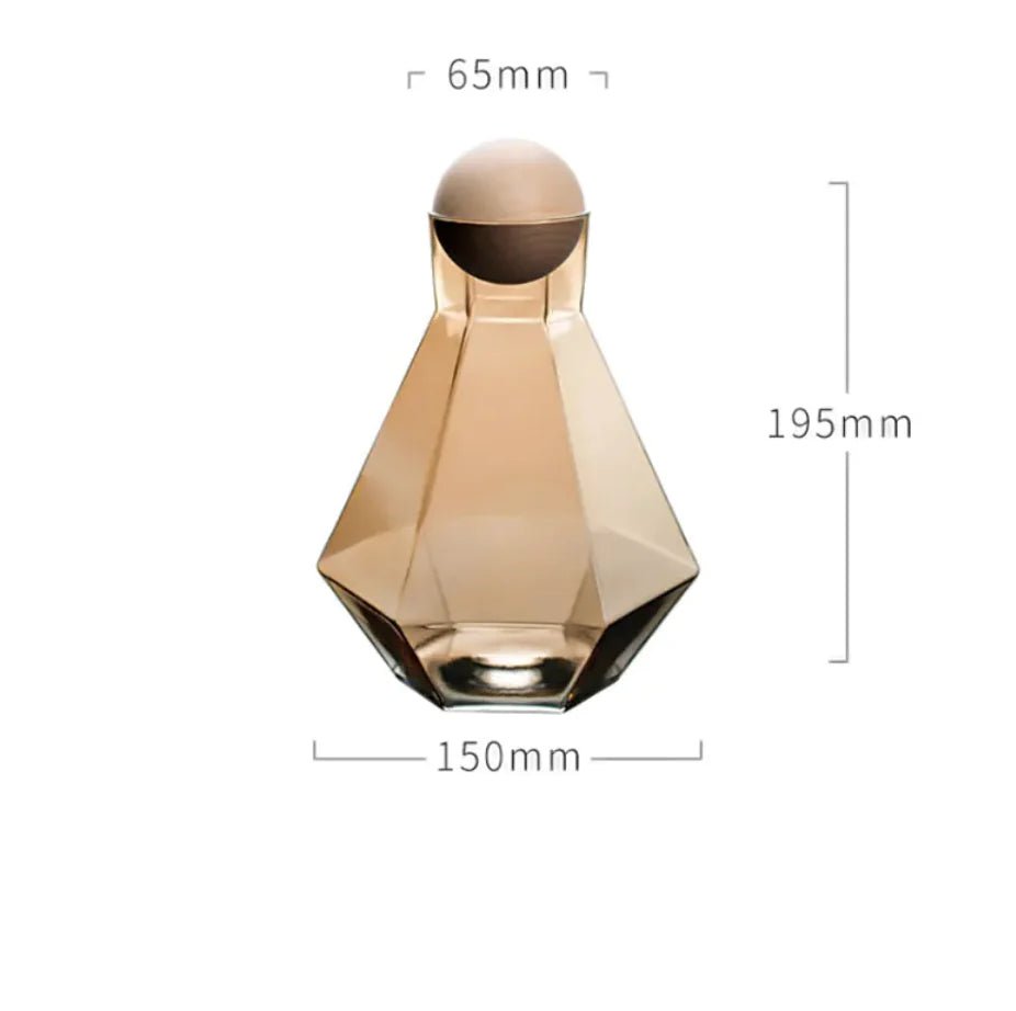 Six - Row Glass Cold Water Bottle - Catch Cards