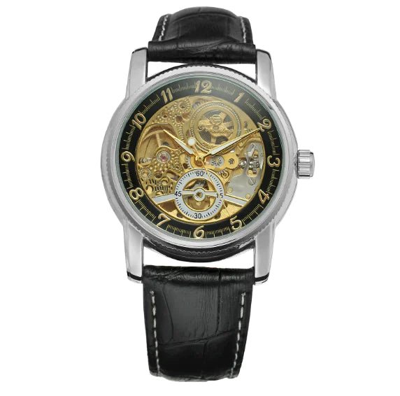 Skeleton Mechanical Watch - Catch Cards