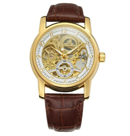 Skeleton Mechanical Watch - Catch Cards