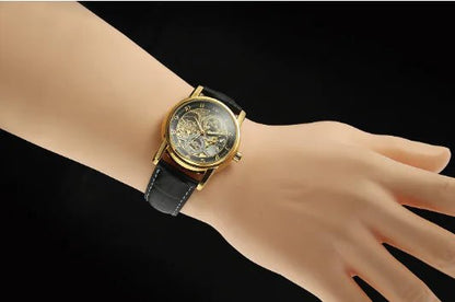 Skeleton Mechanical Watch - Catch Cards