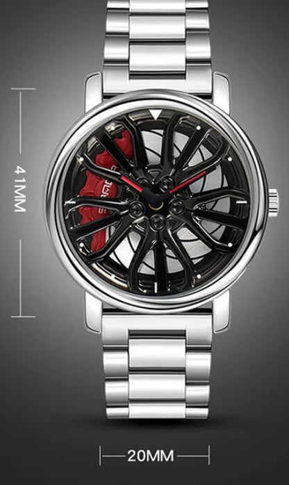 Skeleton Quartz Watch - Catch Cards