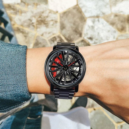 Skeleton Quartz Watch - Catch Cards