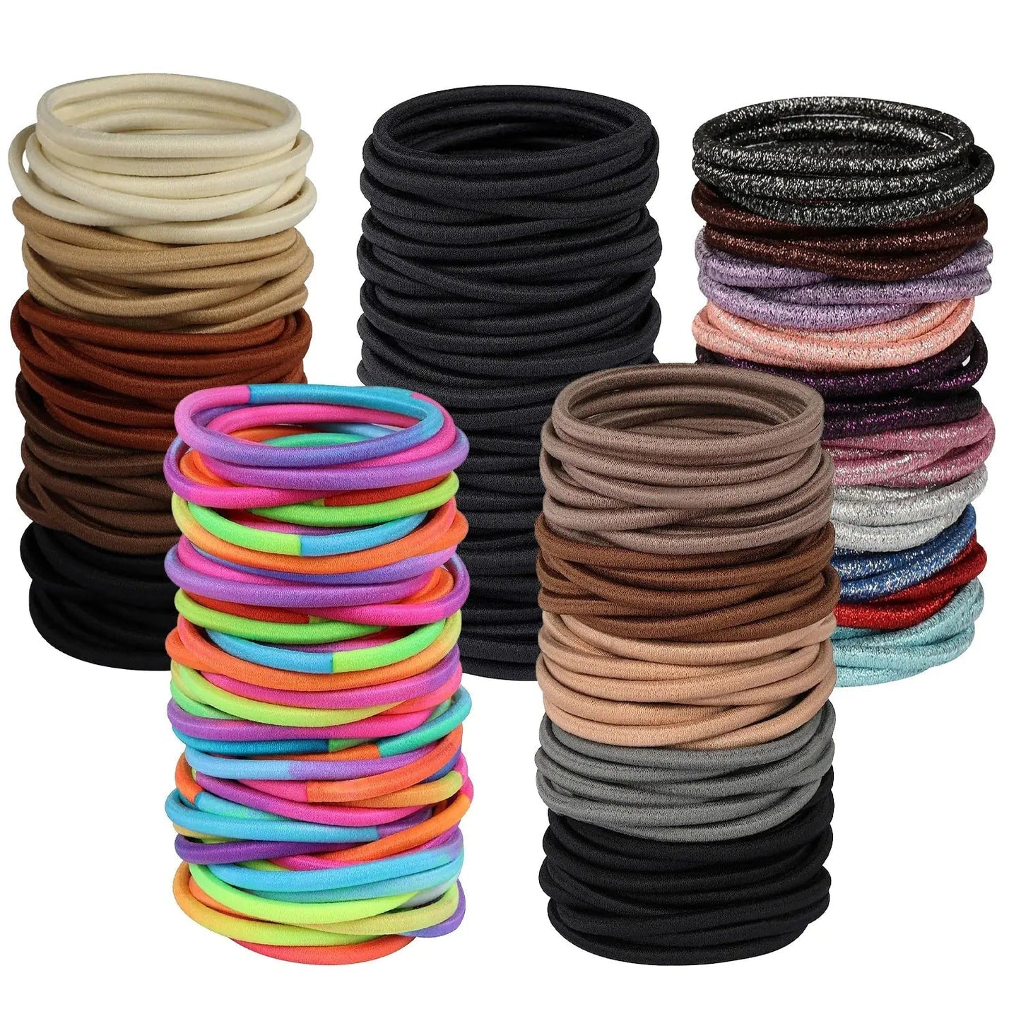 Sleek Stretch Seamless Hair Tie - Catch Cards