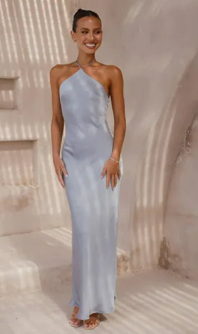 Slim - fit Sleeveless Backless Temperament Dress Women - Catch Cards