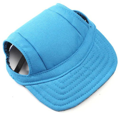 Small Dog Canvas Baseball Hat - Catch Cards