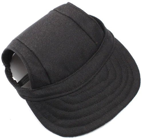 Small Dog Canvas Baseball Hat - Catch Cards