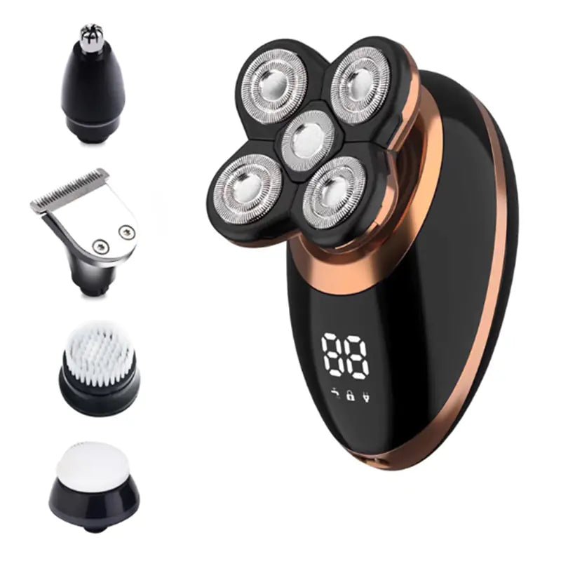 Smart LED Display Electric Hair Clipper for Men - Catch Cards