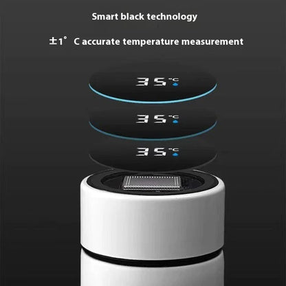 Smart Temperature Display Vacuum Cup - Catch Cards