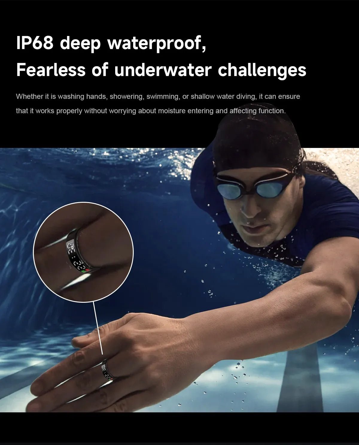 Smart Touchscreen Flip Ring - Catch Cards