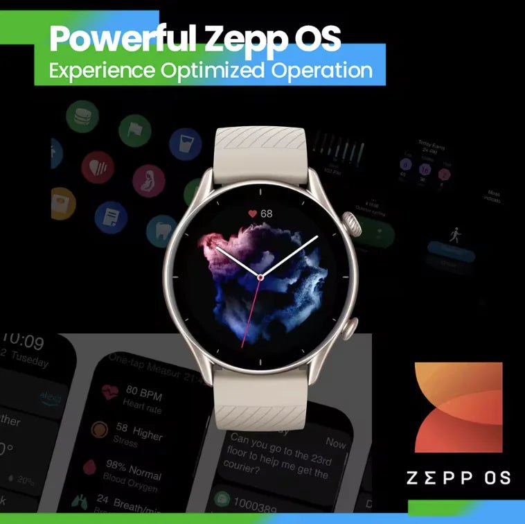 Smartwatch: GPS, Alexa, 150+ Sports Modes - Catch Cards