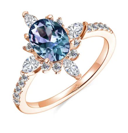 Snowflake Retro Ring - Catch Cards