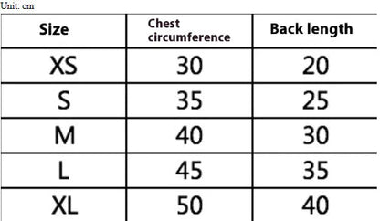 Sailor Collar Vest Thin Pet Clothing HejK.com Marketplace LLC