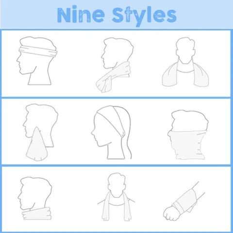 Sofort kühlendes UV - beständiges Sport - Handtuch - Catch Cards