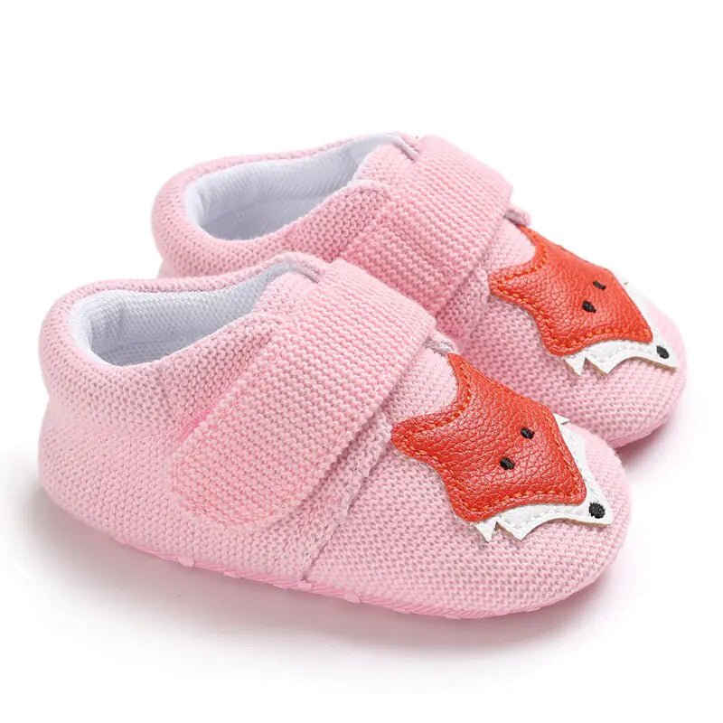 Soft Sole Cartoon Baby Shoes for 0 - 1 Year Olds - Catch Cards